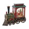 Kurt Adler 7.625-Inch Battery Operated LED Lighted Santa Train With Spinning Glitter Water